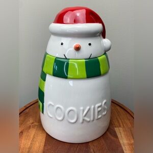Snowman Cookie Jar- Vintage Hallmark